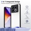 Infinix Note 40 5G X6851 X6852 Case Plating Silicone Bumper Shockproof Clear Back Cover Hard Phone Case for Infinix Note 40 5G