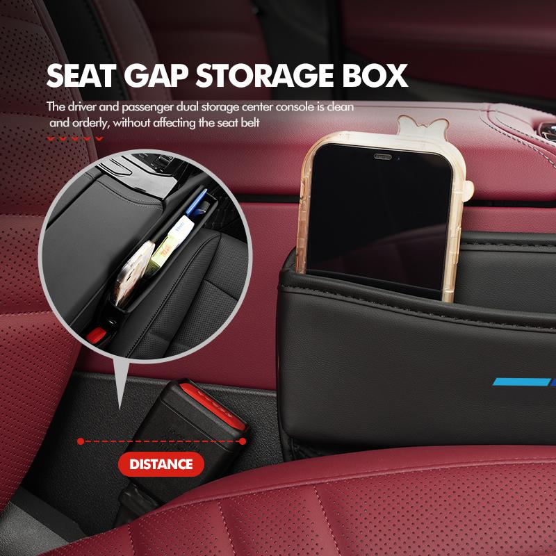 tclvr3 For BMW Car Seat Gap Crevice Storage Box Cup Holder E91 E92 E93 E60 F10 F30 E39 E36 E87 X3 X5 E70 E46 E90