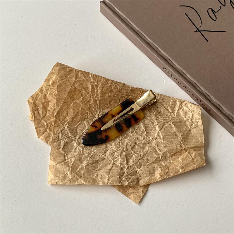 Korean Seamless Duckbill Hairpin - Summer Hair Clip for Bangs and Broken Hair