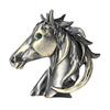 Alloy Horse Head Brooch Women Men Metal Horse Lapel Pin Animal Sweater Dress Suit Clothing Accessories Jewelry Gift