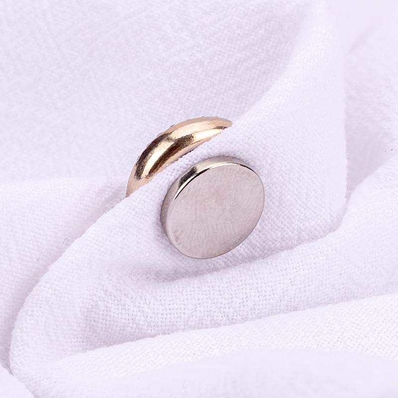 10 шт. Магнитная присоска прочная литая пуговица для рубашки в винтажном стиле аксессуары для одежды DIY швейная бесшовная перламутровая пуговица противоскользящая