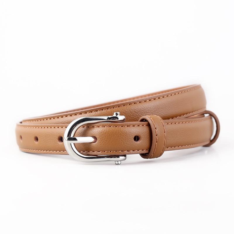 Elegant Genuine Leather Waist Belt With Pin Closure Designed For Daily Wear And Fashion