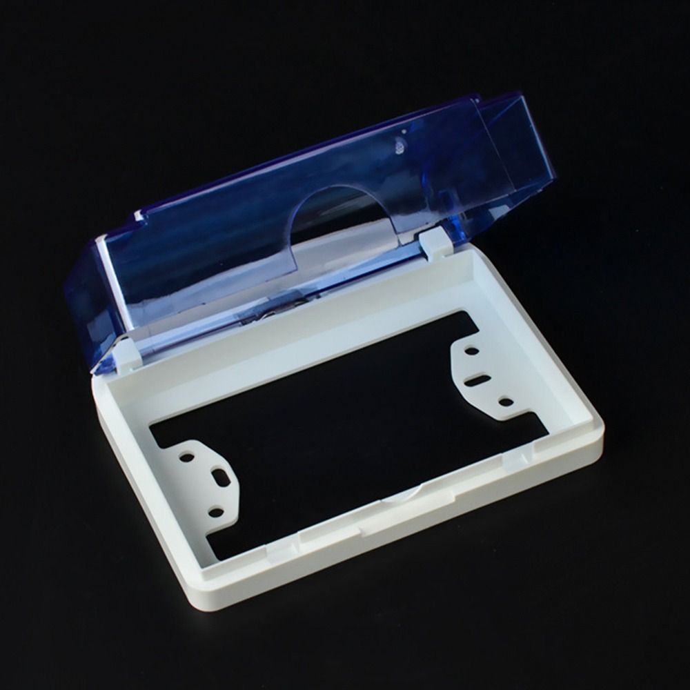 Пластиковый переключатель Защитная крышка Настенная электрическая вилка Крышка розетки Водонепроницаемая коробка Ванная комната