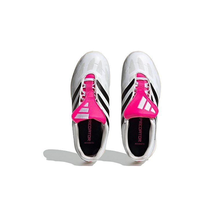 adidas Футбольные бутсы с низким верхом, белые, черные, красные, для детей, ID6793, с амортизацией Precision.3, износостойкие
