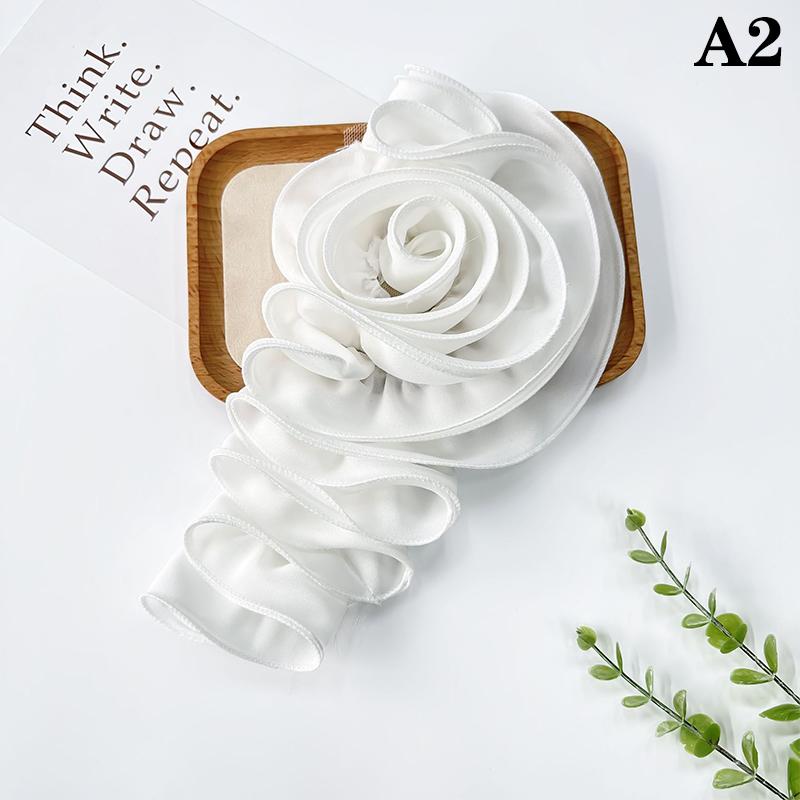 3D Floral Decoration Handmade Flower Patch Diy Chest Flower Sewing Applique For Wedding Dress Accessories