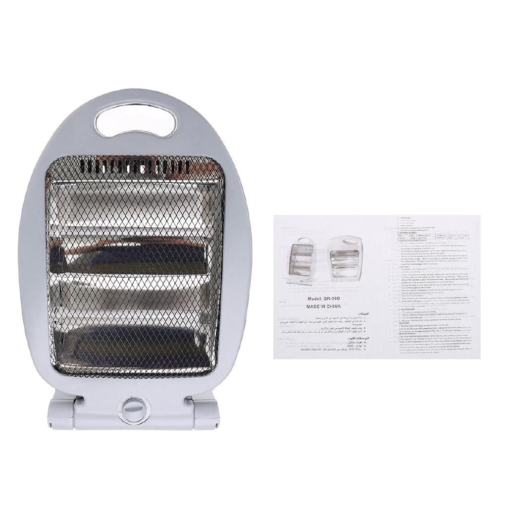 800W Adjustable Portable Electric Heaters Home Room Floor Desk Electric Fan Heater Warmer Hot Winter Electromechanical