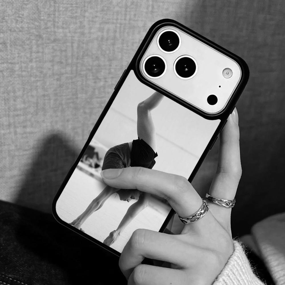 Чехол Case для iPhone 17 Air 16 Pro Max 15 Plus 11 13 Mini 14 12 Задняя крышка телефона Гимнастическая бревно оригинал