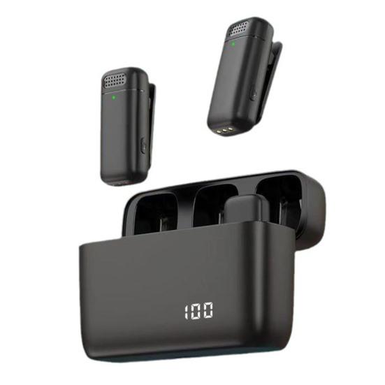 Беспроводной микрофон Yousheng с низкой задержкой, быстрое подключение, шумоподавление, Plug-Play, миниатюрный перезаряжаемый петличный микрофон