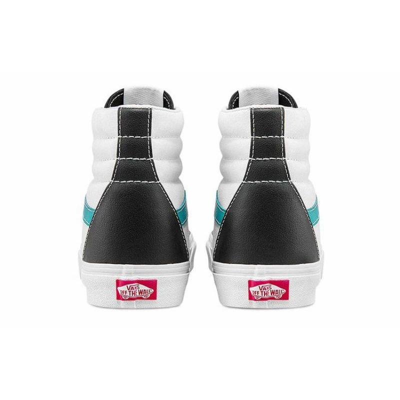 Vans SK8 High Top Skate Shoes Unisex Black White Blue VN0A5JMJ93U
