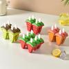 Frozen Juice Milk Homemade Ice Cream Mold With Cover Watermelon Shape Ice Popsicle Mould