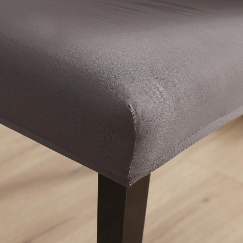 Solid Stretch Spandex Chair Cover Elastic Seat Protector For Restaurant Wedding Banquet Hotel Universal Fit