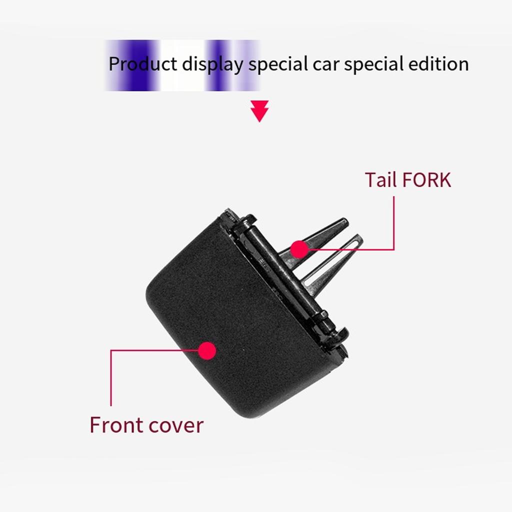 Compatible For E90 E91 E92 E93 2005-2012 Car Durable Front AC Air Conditioning Vent Outlet Tab Clip Repair Kit Tool Free
