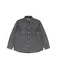 Lab101 Свободная джинсовая рубашка-куртка с эффектом stonewash (серый)