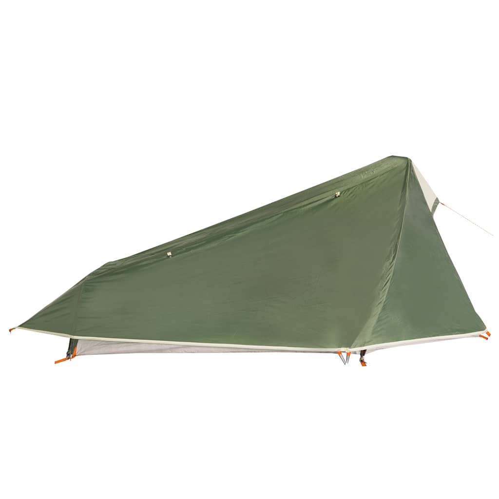 1 Person Tunnel Tent Green Waterproof