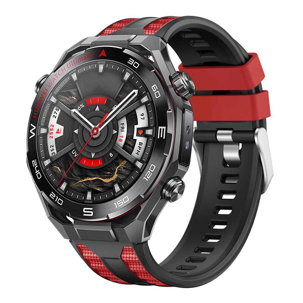 Силиконовый спортивный ремешок 22 мм для умных часов Huawei Smart Watch Ultimate 2 Оригинальный сменный ремешок для Huawei GT6 Pro GT6 46 мм Аксессуары для ремешка