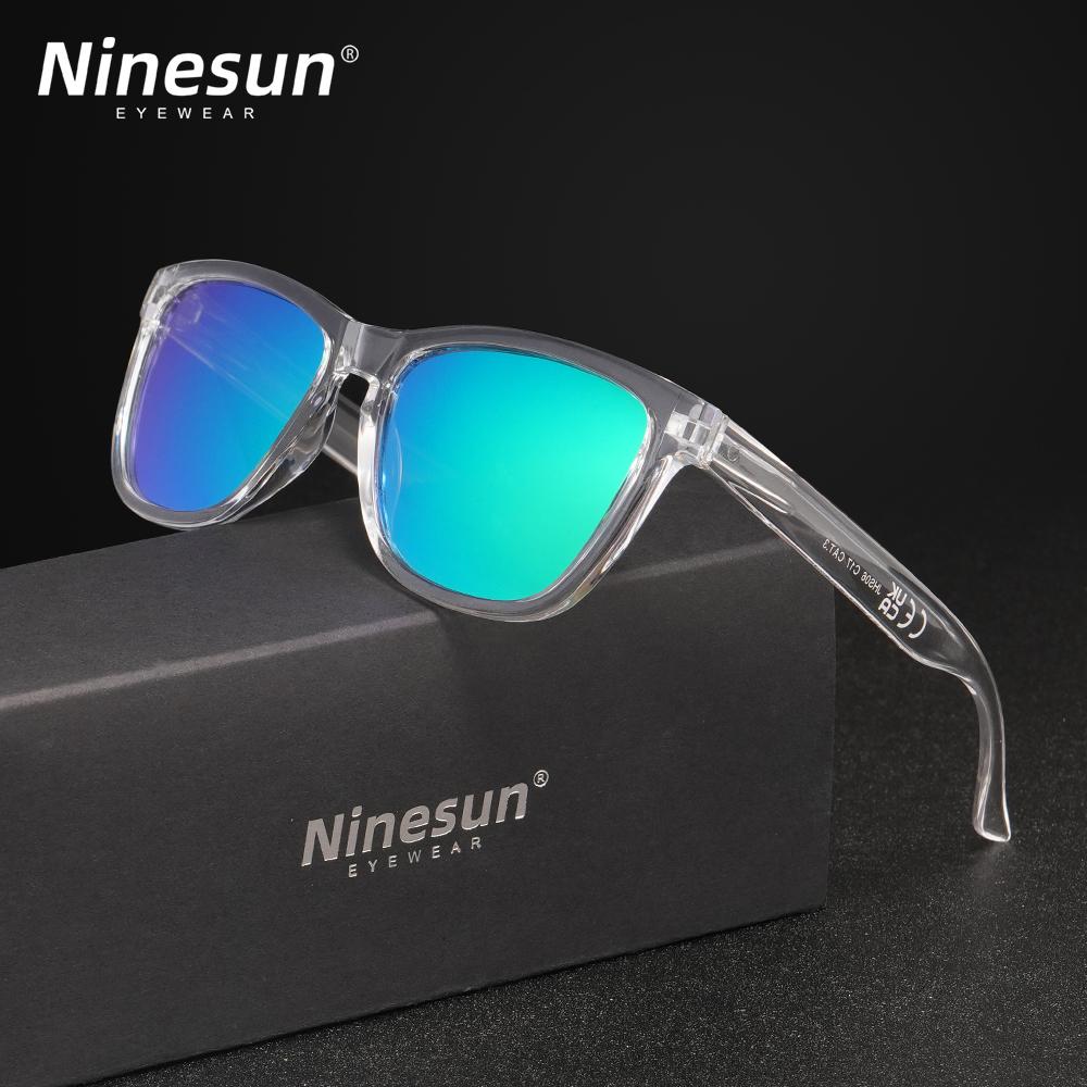 NINESUN Модные мужские солнцезащитные очки поляризованные UV400 солнцезащитные очки сверхлегкие TR90 женские очки для рыбалки вождения на открытом воздухе