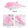 TWDRTDD Plush Dolphin Animal Doll Toy, Dolphin Pillow, Fluffy Cute Cartoon Plush Dolphin Doll, Funny Stuffed Animal, Room Decoration, Birthday Gift,