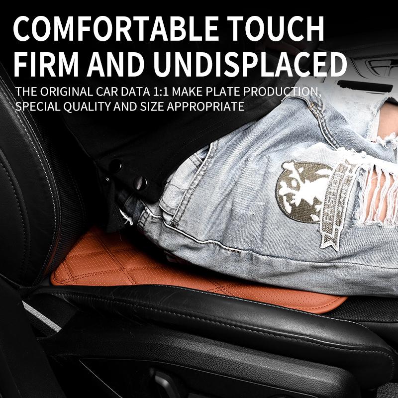 Genuine Leather Car Front Seat Cushion Anti-slip Breathable Car Seat Cushion Protective Cover For BMW Mini Cooper One S JCW R55
