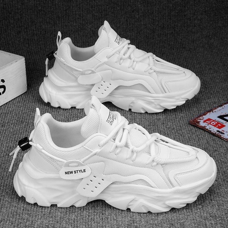 Летняя мужская обувь новая дышащая сетчатая обувь мужская трендовая универсальная обувь на платформе спортивная повседневная мужская
