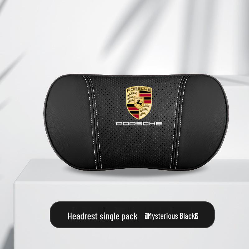 Аксессуары Порше: Подголовники, Поясничные опоры и Предметы интерьера для Cayenne, Macan, Panamera и 718.