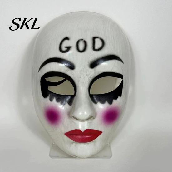 High Quality Halloween Masque for Men Women Scary Adults, Horror Realistic Cosplay Party Breathable Face Adults Accessory, Creepy Full Masquerade