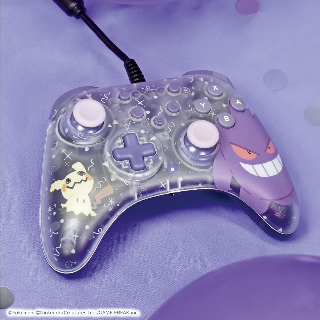 Лицензированный Horipad TURBO для Nintendo 2 Ghost Party с Switch и Switch с Rapid Fire Hold Gengar Mimikkyu [Продукт Nintendo] Switch™ [Совместимый