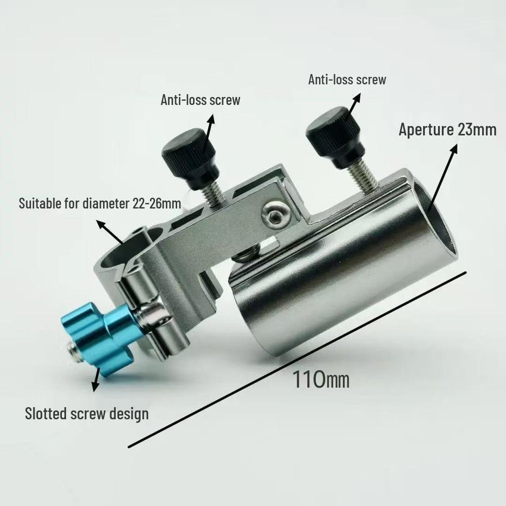 Universal Aluminum-Magnesium Alloy Rod Pod for Fishing Chairs