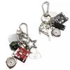 Guitar Pick Pocket Watch Pendant Retro Design Watch Hanging Charm Jewelry Gift