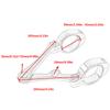Универсальный 39-41 мм мотоциклетный кронштейн для фар, зажим, держатель вилки, новый