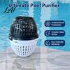 Easy Install Pool Filter Swimming Housing Fit 7.5K-20K Gallons Pools 5 Stage Large Capacity System Filtration System Above Ground & In-Ground