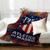 Atletico Madrid Print Blanket - Soft & Comfortable, for Bedroom, Travel, Sofa, Home Decoration - Birthday Christmas Gift for Friend