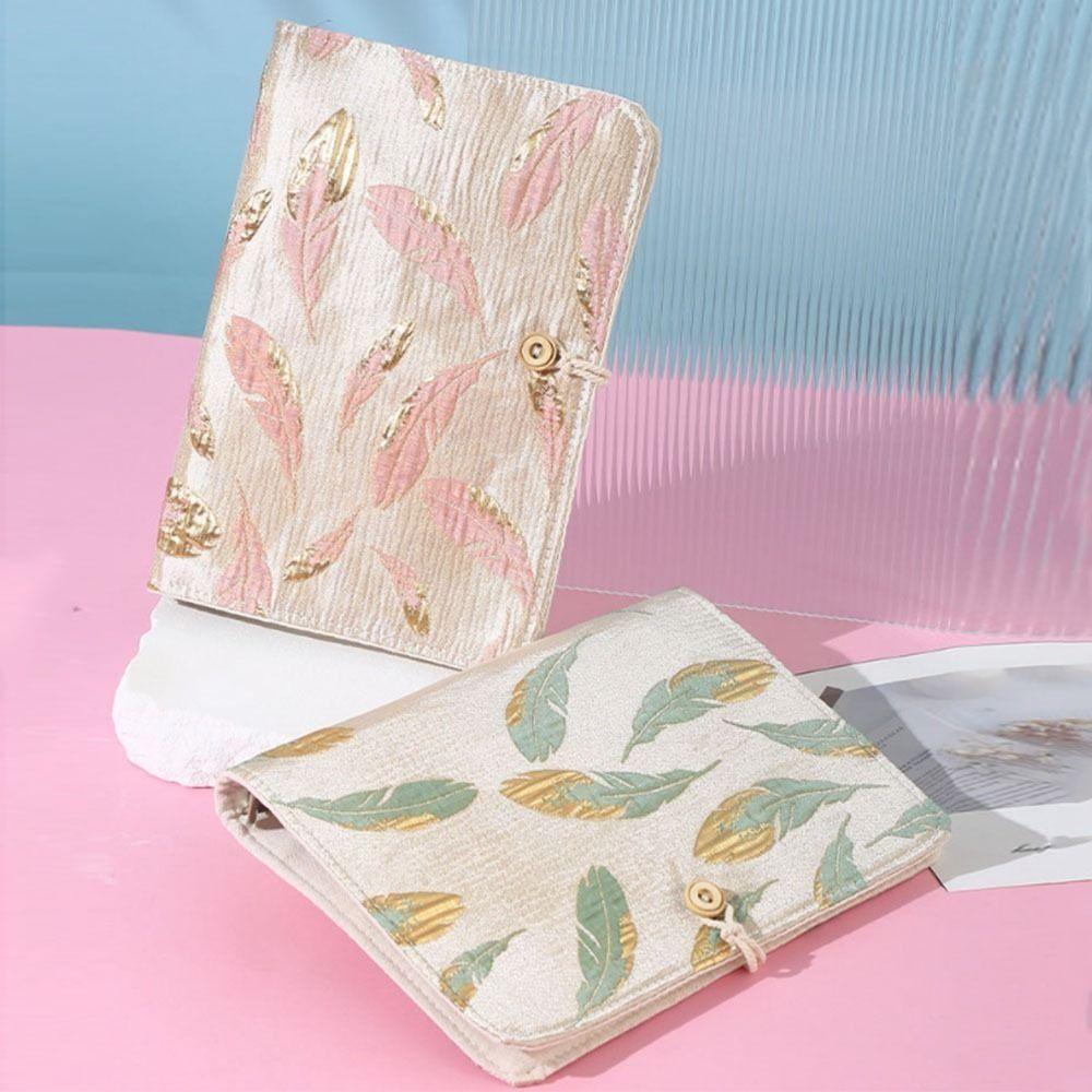 Embroidered Mini Budget Binder Cover Creative Notebook Cover Gift Loose-leaf Book Cover Planner