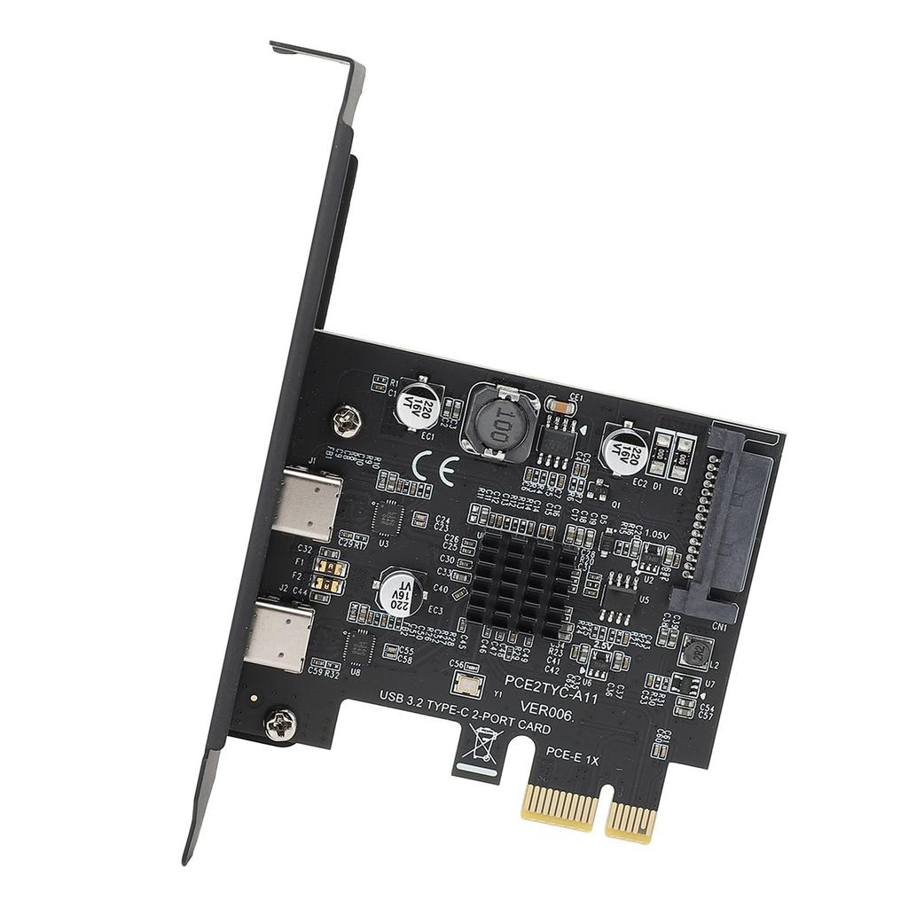 USB 3.2 PCI Express Expansion Card GEN2 Dual Type C High Speed 10Gbps PCI Express Expansion Card