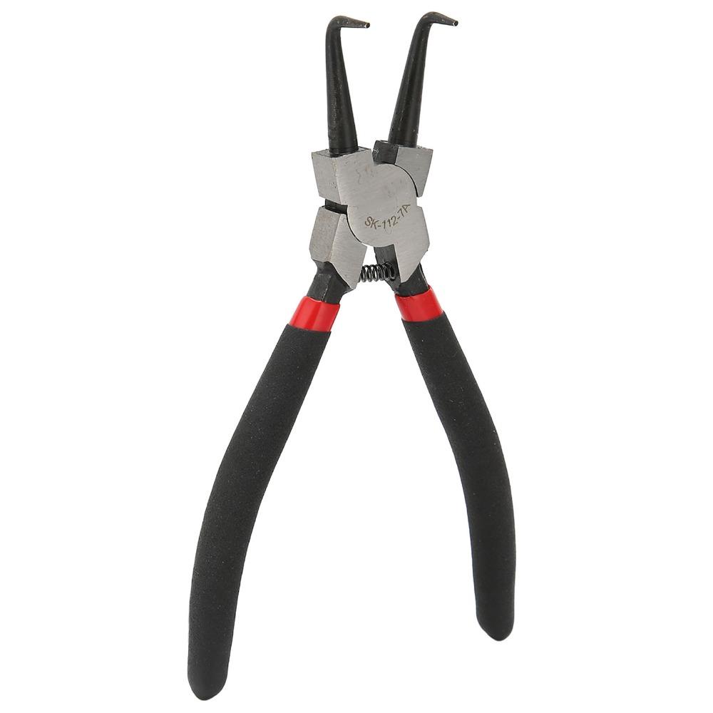 Carbon Steel Retaining Ring Pliers Immersion Handle Circlip Pliers Convenient Angled Pliers DIY