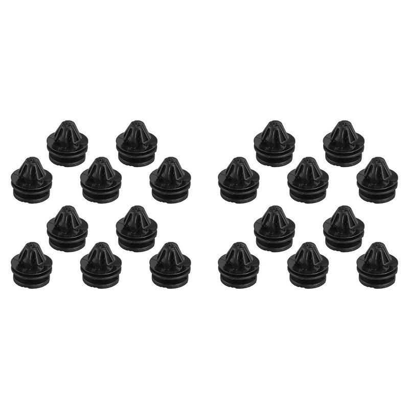 50Pcs Door Wheel Arch Sill Trim Panel Clip Fastener Re-tainer Black Nylon LR106832 DYC500110 Fit for Land Rover Range Rover