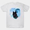 T Shirt Women Black Wolfs Skylight 2 Harajuku Print Kawaii Tshirt Summer Short Sleeve Female T-Shirt Top Tee