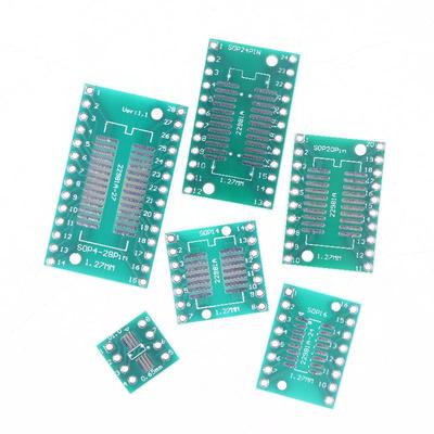 30/35 шт. Sop24 Sop8 Sop14 Sop16 Sop20 Sop28 Smd в Dip Адаптер Плата Преобразователя Sop 8 14 16 20 24 28 Набор печатной платы