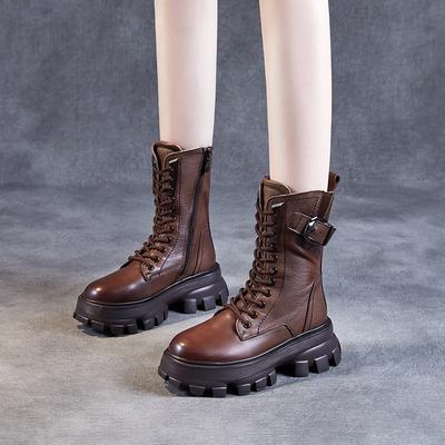 Высокие ретро-туфли Muffin, ботинки Martin