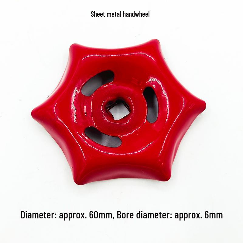 Round/Square Hole Valve Handwheel for PPR/PE Water Stop Tap and Gate Valve Accessories