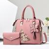 2024 Fashion Embroidery Women's Handbag 2-piece/set designer luxury women shoulder bag Simple crossbody bags bolsos de mujer