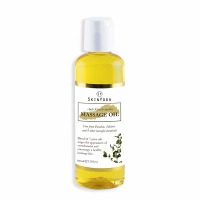 Массажное масло для тела (100 мл), Body Massage Oil Blend of 7 Oils, SkinYoga