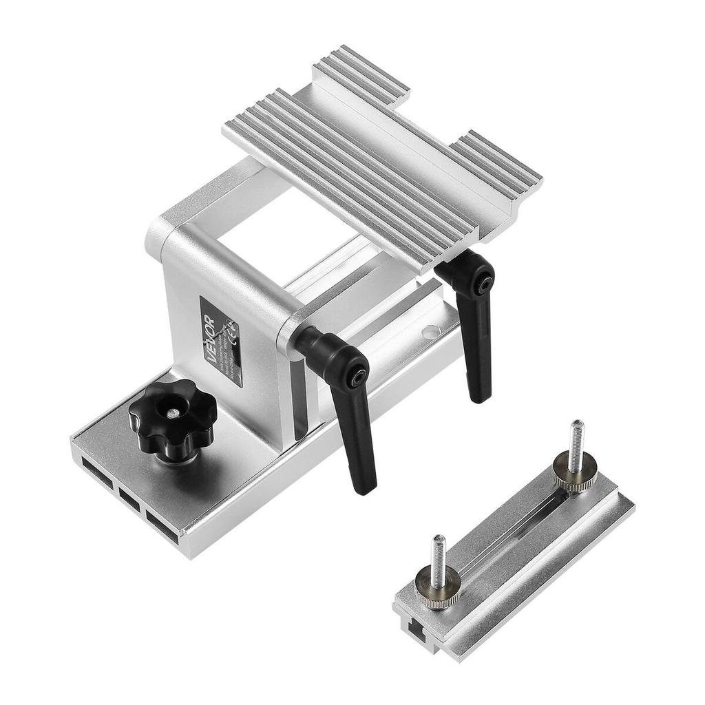 Sharpening Tool Rest Jig, Adjustable Replacement Tool Rest Sharpening Jig for 6" or 8" (152 mm or 203 mm) Bench Grinders with Flat Miter Slide for