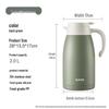 SUPOR 2L Stainless Steel Vacuum Thermos