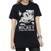 Disney Womens/Ladies Mickey Mouse Most Famous Cotton Boyfriend T-Shirt
