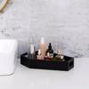 Coffin Shape Black Tray Storage Box Gothic Home Wood Tray Halloween Decoration Birthday Christmasthanksgiving Day Present Gift