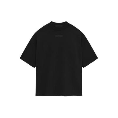 Футболка Essentials Crewneck II Черные мужские топы 125SP244194F