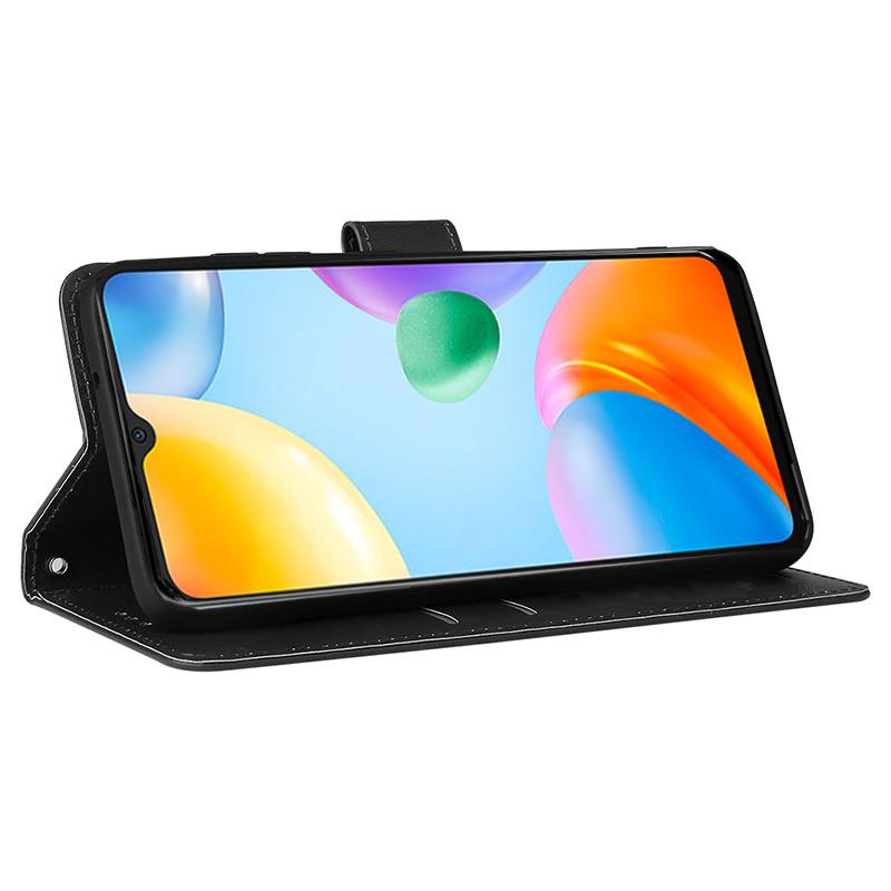 Кожаный чехол-кошелек для телефона для Xiaomi Redmi 10A 10C 10 Prime 10 AC redmi10 redmi10A redmi10C противоударный слот для карт подставка-держатель откидная крышка книги