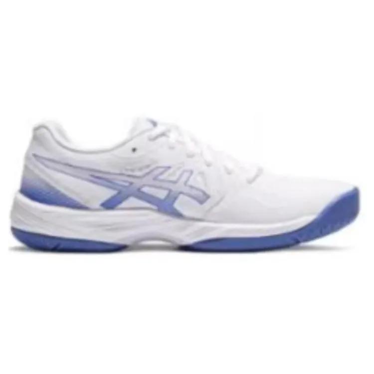 Asics Womens Gel Court Hunter 3 'White Lilac Hint' (women's sizes) White / Lilac Hint Badminton Shoes 1072A090 101