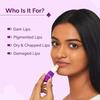 The Derma Co 1% Vitamin C Brightening Lip Balm or Dark, Pigmented, Dry Lips 4GM