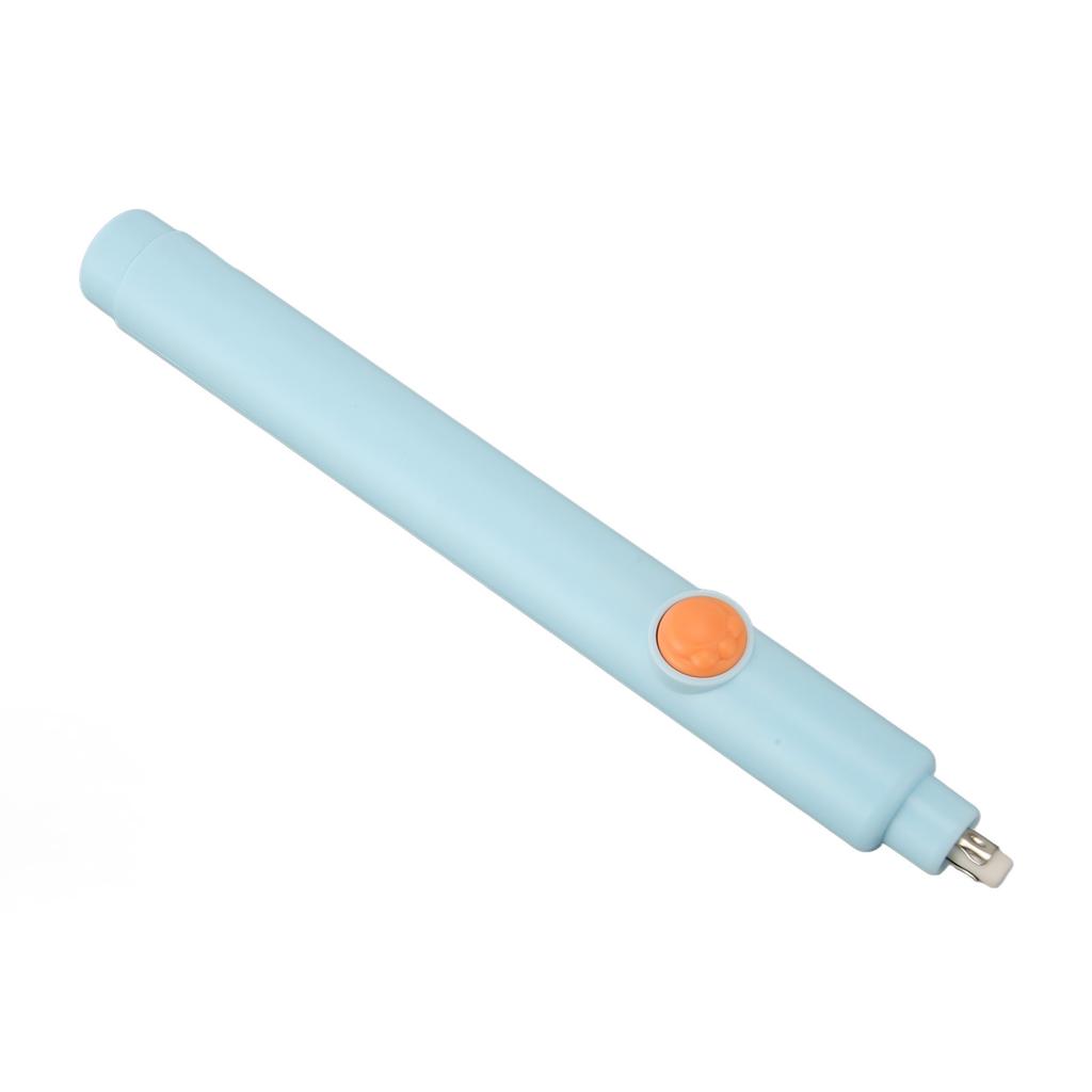 Electric Eraser Easy Operation Adjustable Length AAA Battery Powered Electric Pencil Eraser with 20